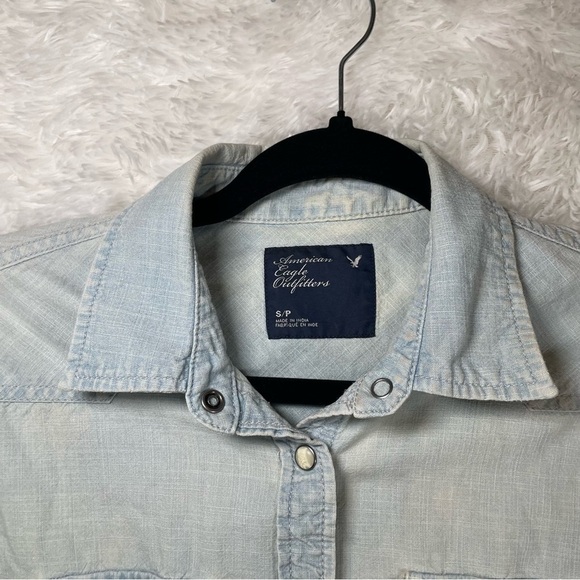 American Eagle Outfitters Button Up Long Sleeve - Picture 3 of 8